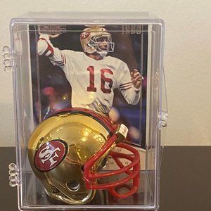 Joe Montana 49ers 1990 football card #16